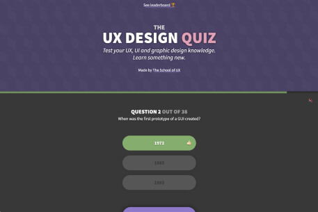 Sergei Golubev — The Design Quiz