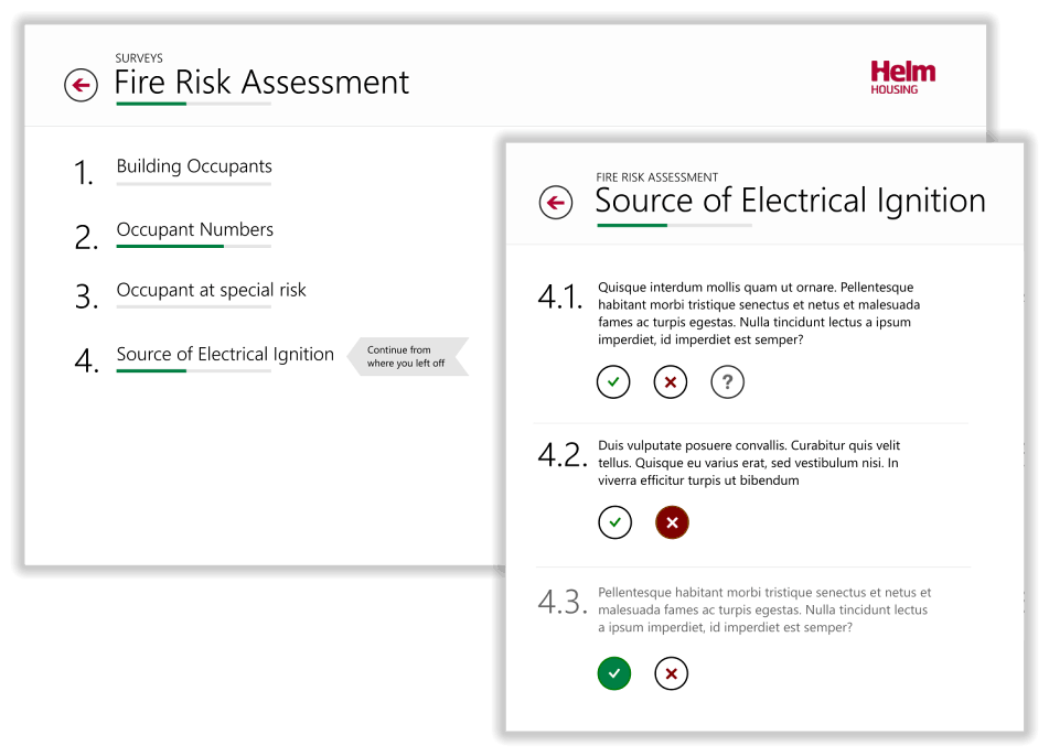 Helm Housing – inspection app for Windows 8