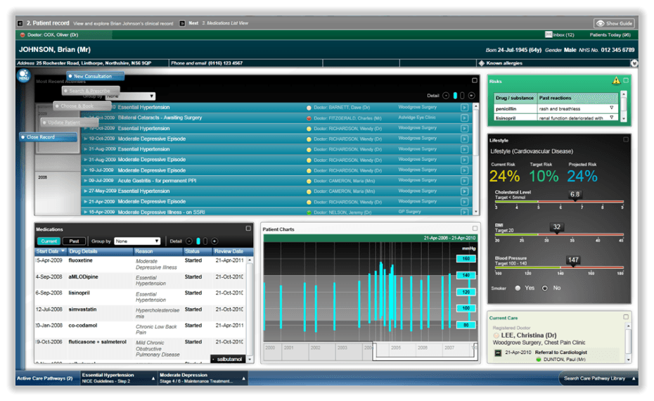 Microsoft healthcare future vision demonstrator