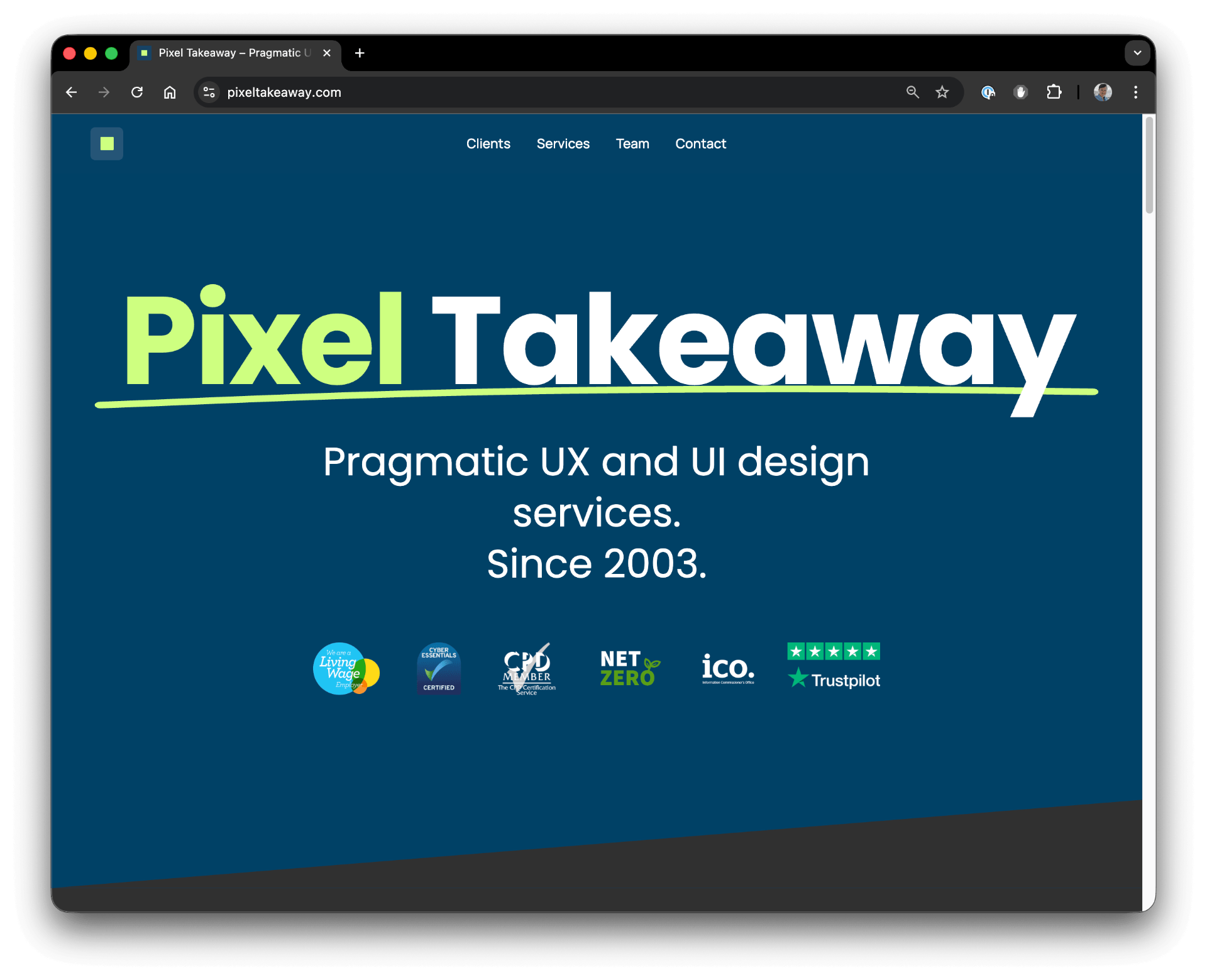 Pixel Takeaway – UX and UI design services