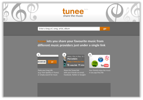 Tunee web-service for music sharing build on Windows Azure